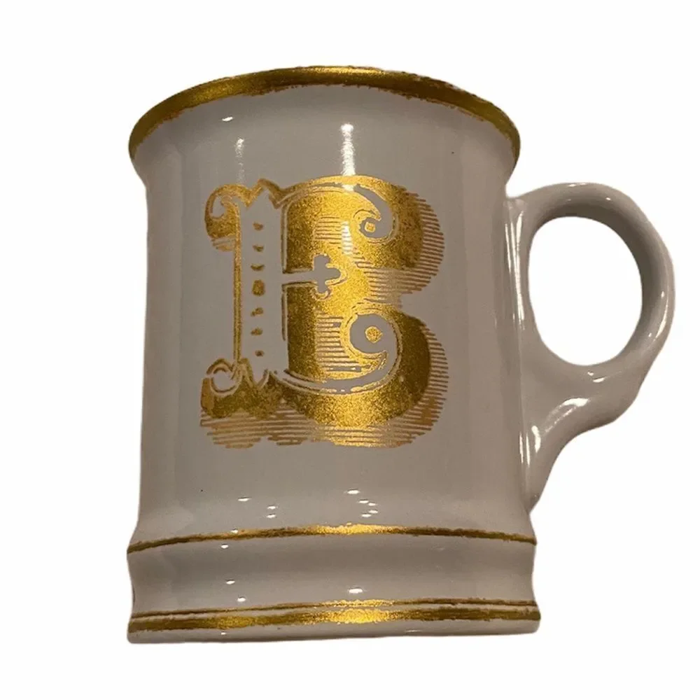 William Sonoma E Mug 14 Oz Coffee Cup